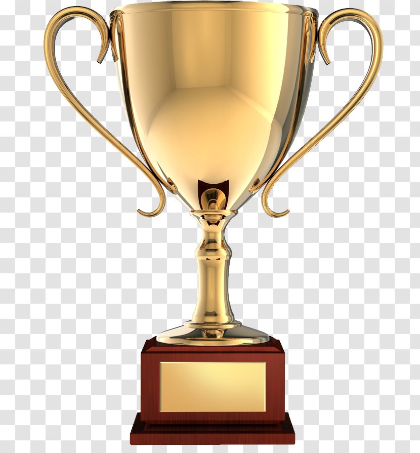 Trophy Clip Art - Thumbnail - Golden Cup Transparent PNG