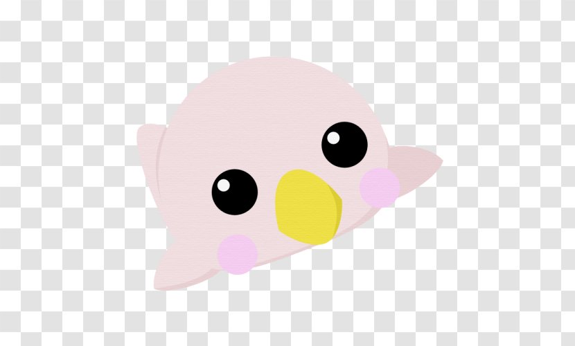 Beak Pink M Stuffed Animals & Cuddly Toys Nose RTV - Headgear Transparent PNG