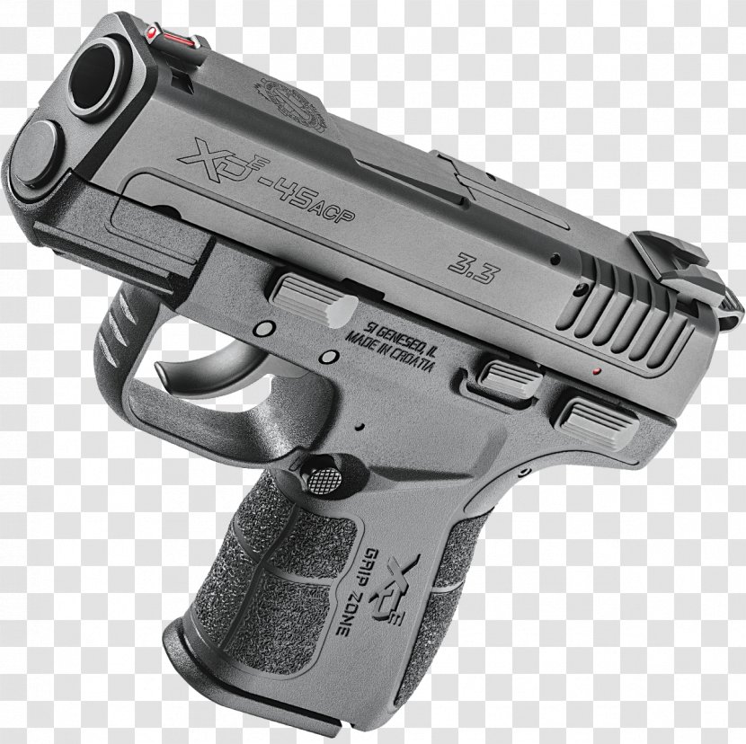 Trigger Springfield Armory M1A Firearm Pistol - Watercolor - Handgun Transparent PNG