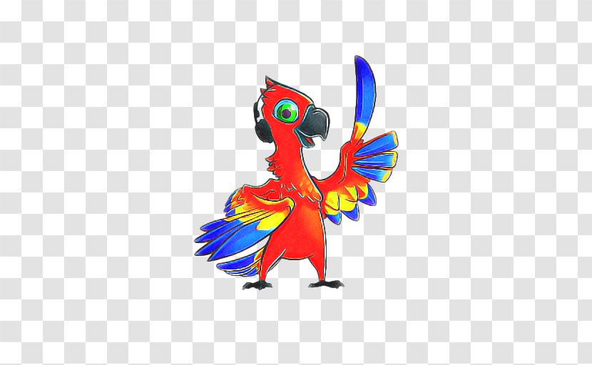 Bird Parrot - Feather - Animation Transparent PNG