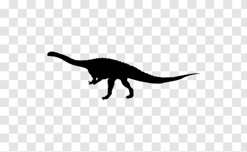 Vector Graphics Dinosaur Massospondylus Silhouette - Tail - Suchomimus Transparent PNG