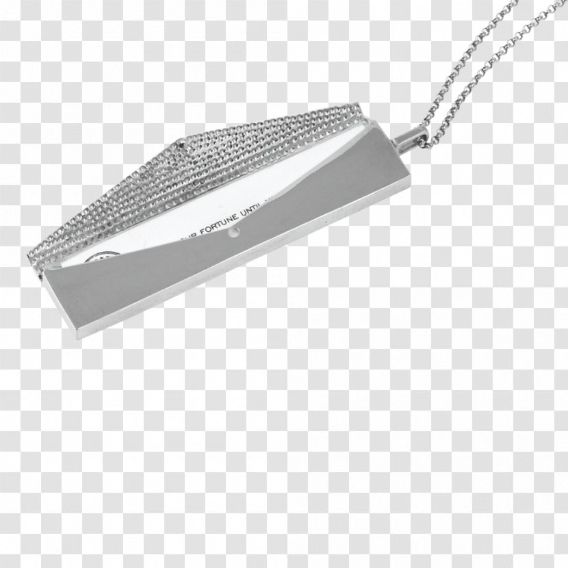 Sterling Silver Charms & Pendants Metal Rectangle - Envelope - Open Locket Pocket Transparent PNG