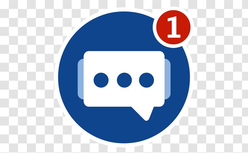 Facebook Messenger Online Chat Clip Art - Conversation - Mini Transparent PNG