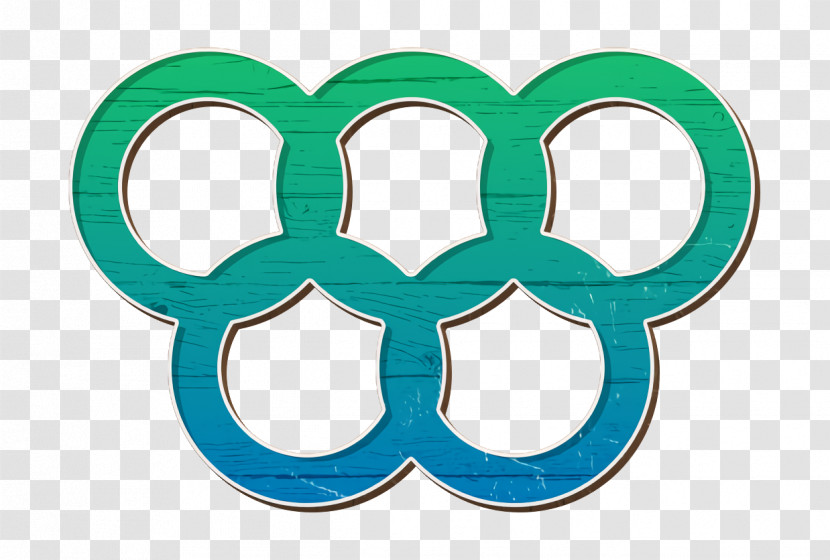 Olympic Rings Icon Sports Icon Transparent PNG