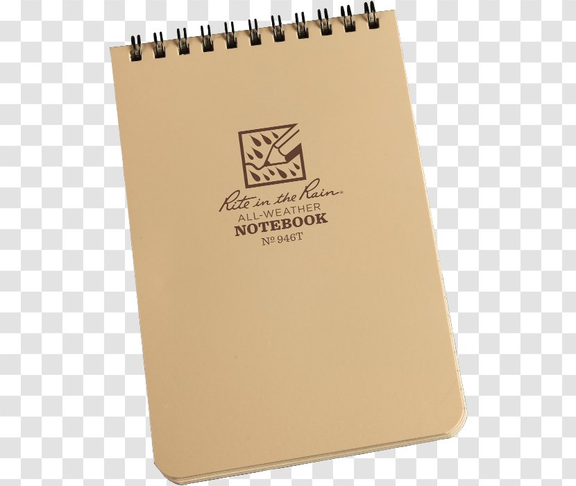 Notebook Rain Paper Field Notes Weather Transparent PNG