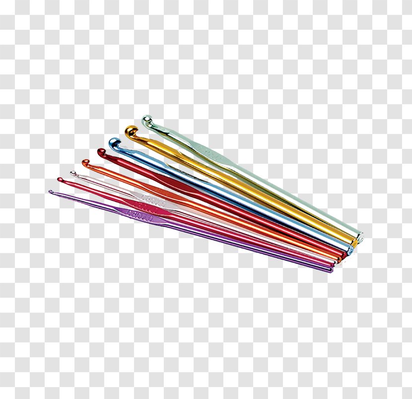 Hand-Sewing Needles Crochet Hooks Yarn Knitting - Material - Knot Transparent PNG