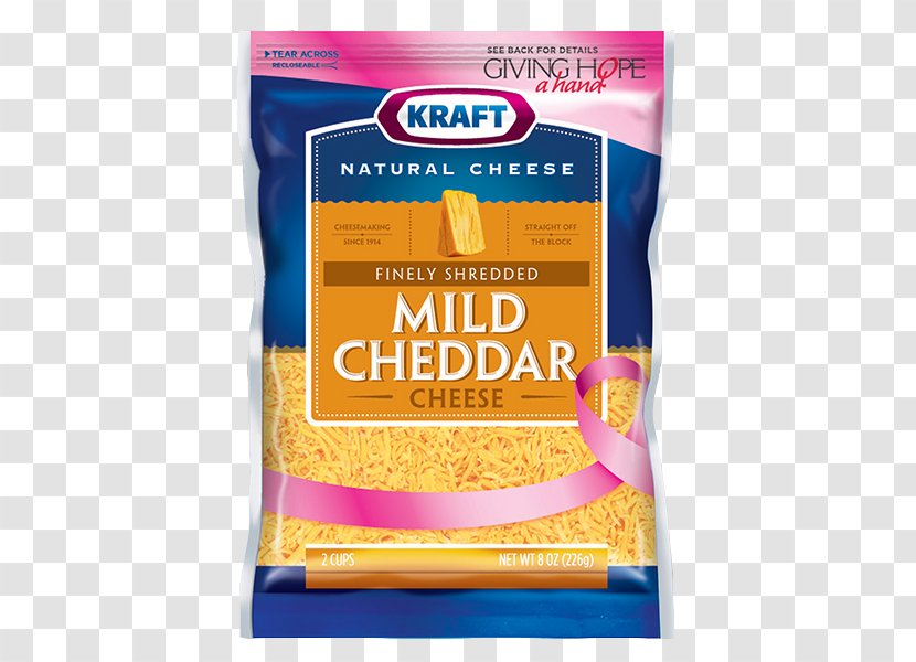 Taco Kraft Foods Cheddar Cheese Vegetarian Cuisine - Shredded Transparent PNG