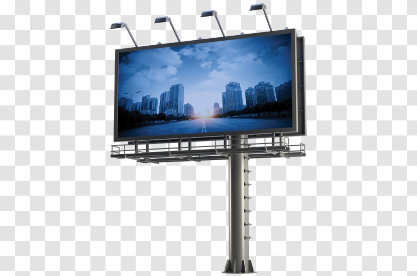 Billboard Solar Energy Advertising Panels Transparent PNG