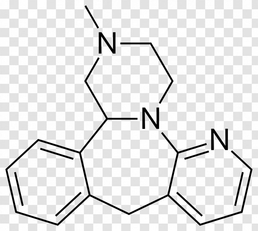 Tetracyclic Antidepressant Mirtazapine Pharmaceutical Drug Mianserin Noradrenergic And Specific Serotonergic - Diagram - Maprotiline Transparent PNG