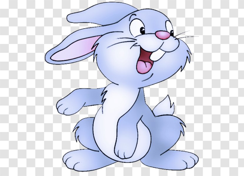 Cartoon Facial Expression Rabbit Clip Art Nose - Snout Tail Transparent PNG