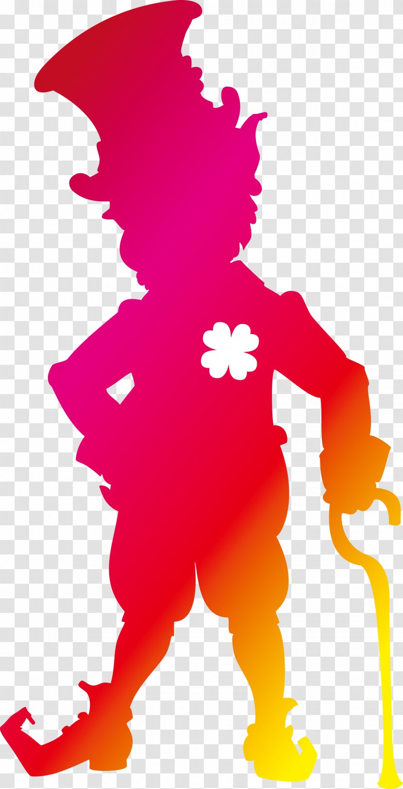 Ireland T-shirt Silhouette Saint Patricks Day - Hat Man Transparent PNG