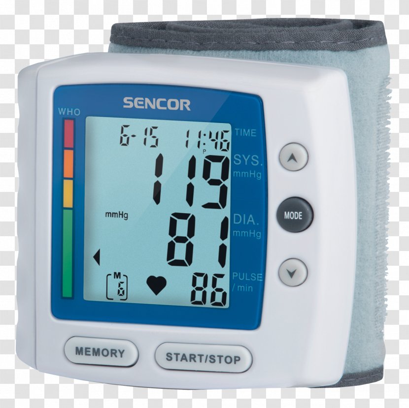 Sphygmomanometer Blood Pressure Measurement Wrist Transparent PNG