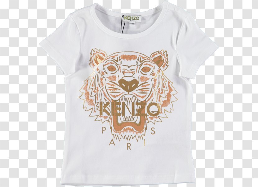 T-shirt Kenzo Clothing Top - White Transparent PNG