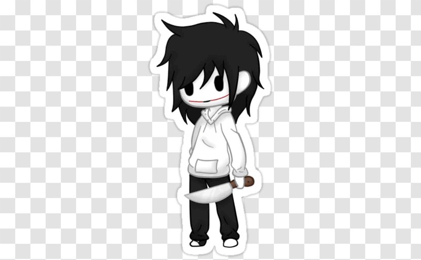 Bendy And The Ink Machine Funko Jeff Killer Action & Toy Figures Sticker - Flower - Silhouette Transparent PNG