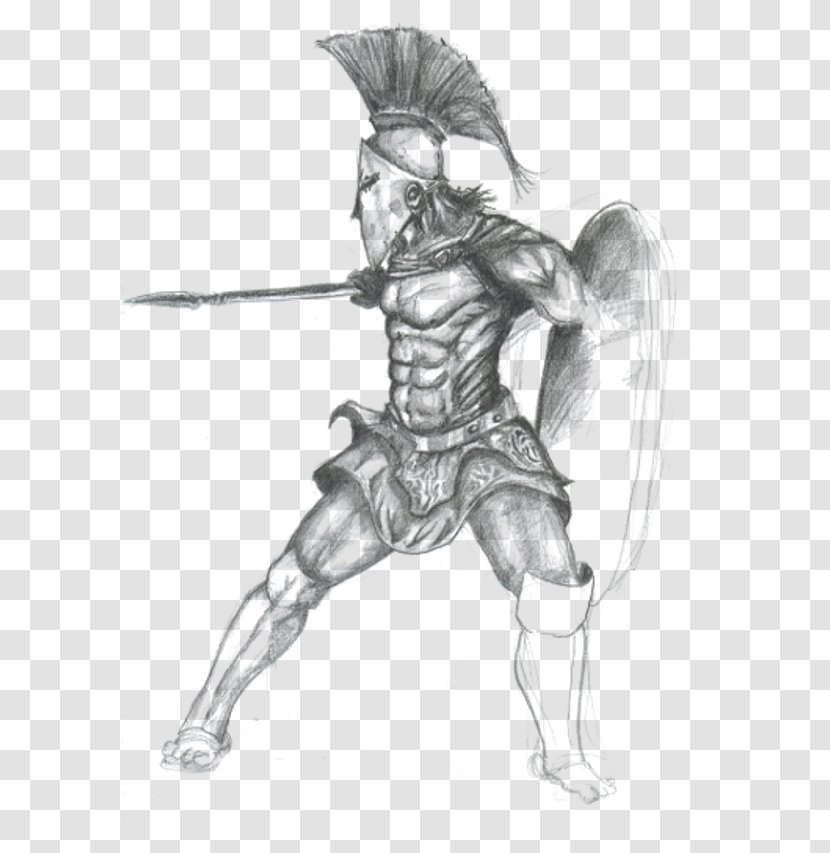 Spartan Army Warrior Agoge Soldier - Lycurgus Of Sparta Transparent PNG