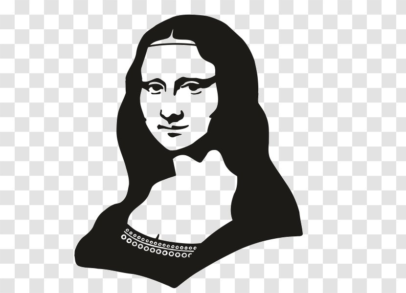 Mona Lisa Leonardo Da Vinci Drawing Louvre Museum Illustration - Portrait - Vanderpump Own It Transparent PNG