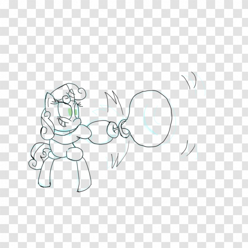 Carnivores Sketch Illustration Line Art Finger - Frame - Sweetie Belle Transparent PNG