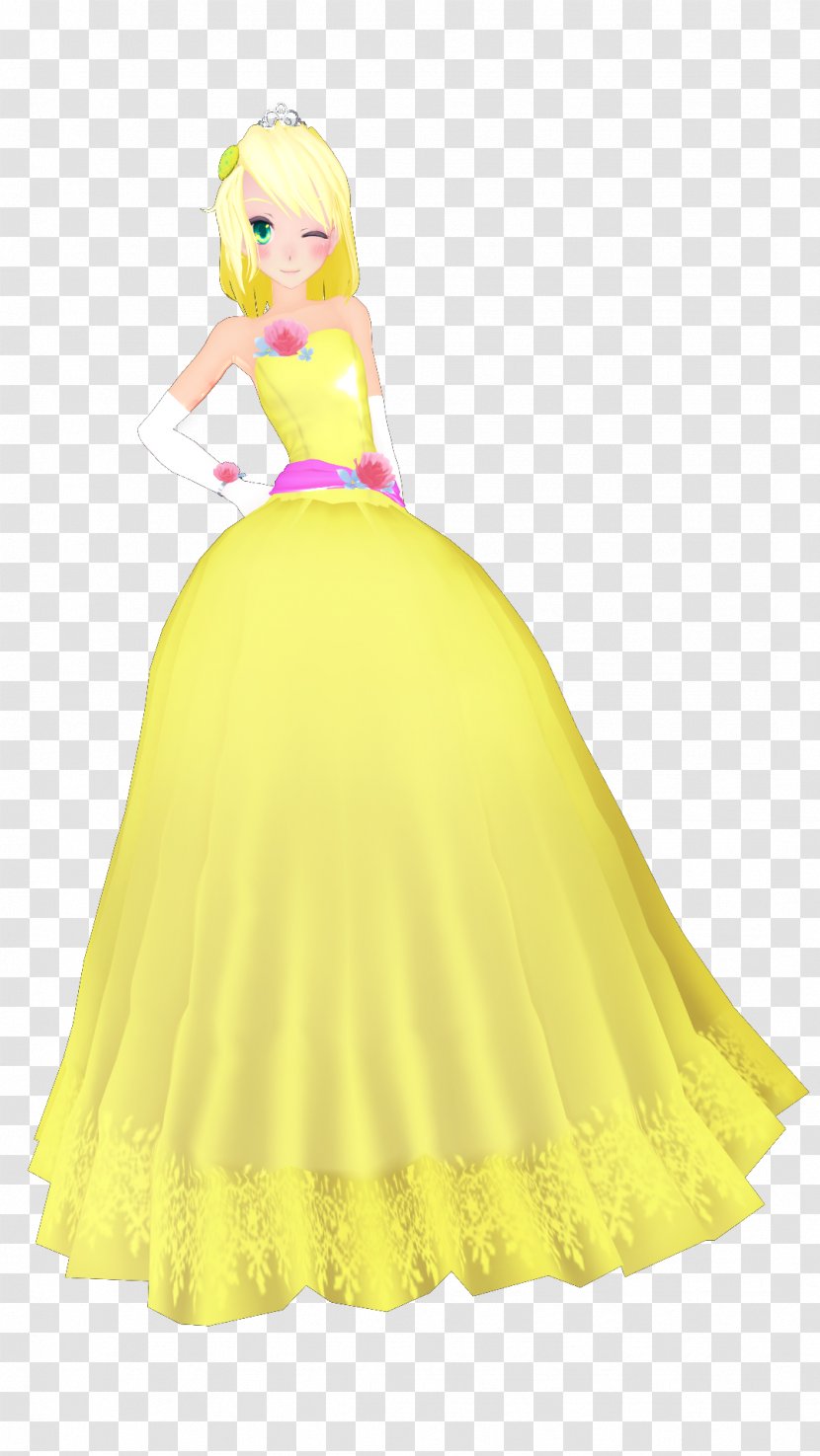 Gown Barbie Costume - Doll - Real Princess Dresses Transparent PNG