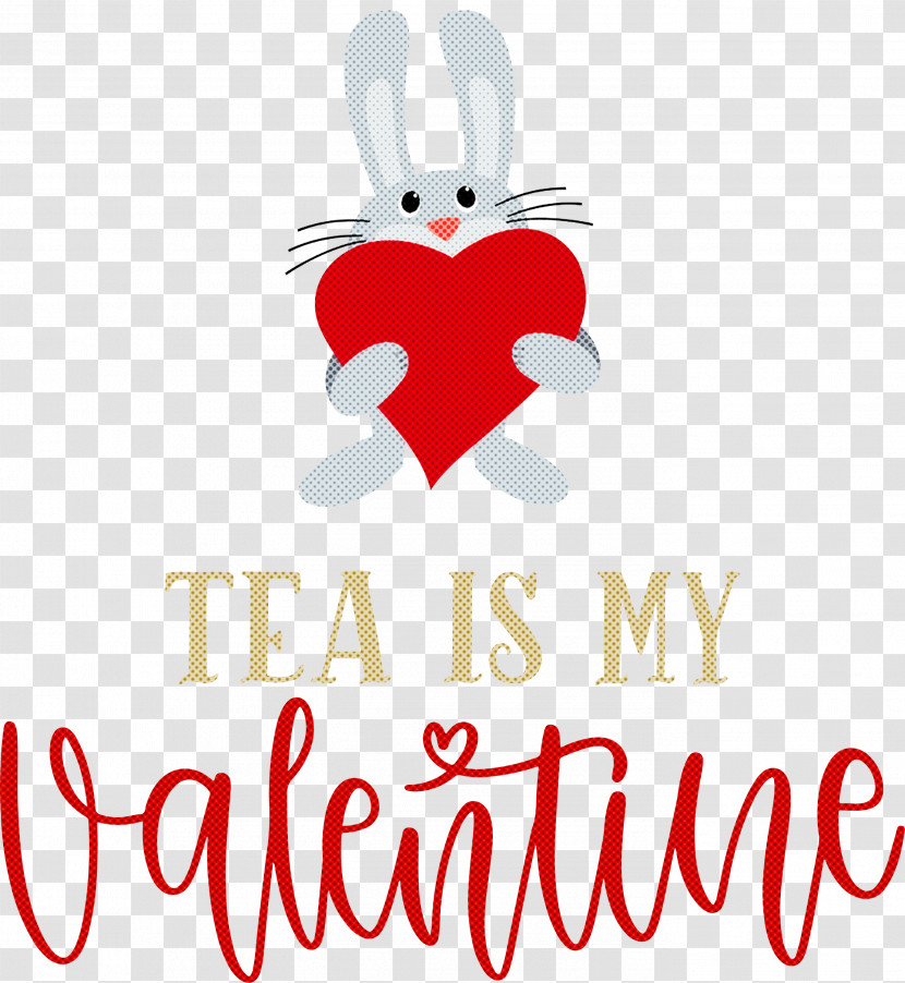 Tea Is My Valentine Valentines Day Valentines Day Quote Transparent PNG