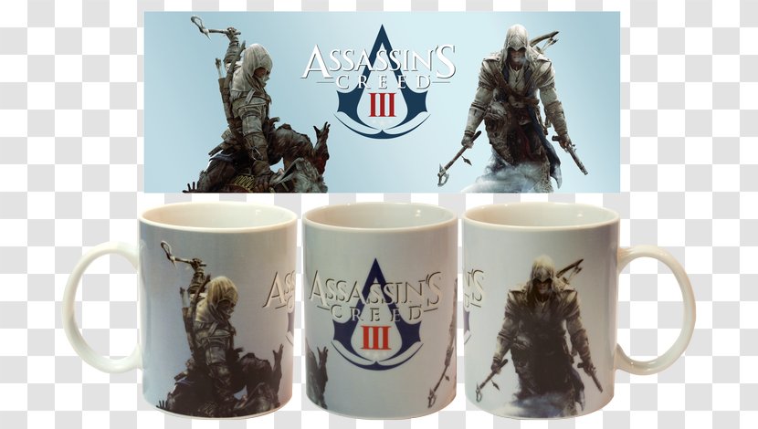Assassin's Creed III Creed: Revelations Brotherhood Ezio Auditore Mug - Drinkware - Star Trek Collection Transparent PNG