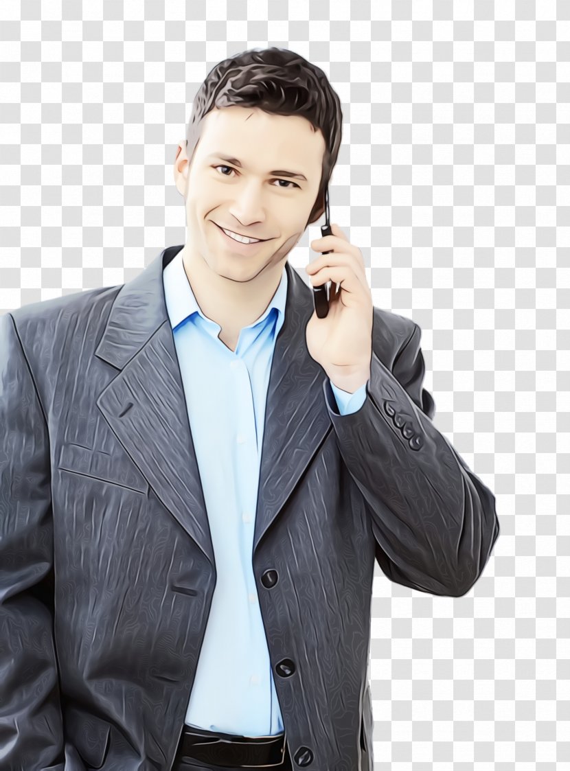 White-collar Worker Chin Forehead Businessperson Suit - Gentleman - Finger Transparent PNG