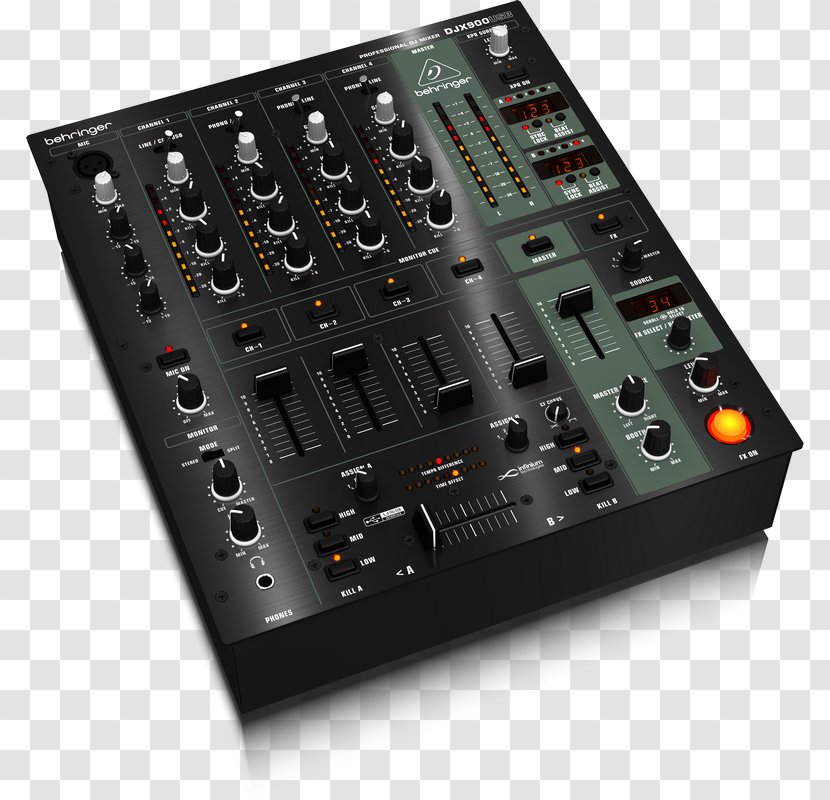 BEHRINGER PRO MIXER DJX900USB Audio Mixers DJ Mixer DJX750 - Flower - USB Transparent PNG