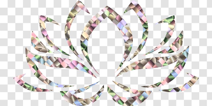 Nelumbo Nucifera Flower Clip Art - Rainbow Transparent PNG
