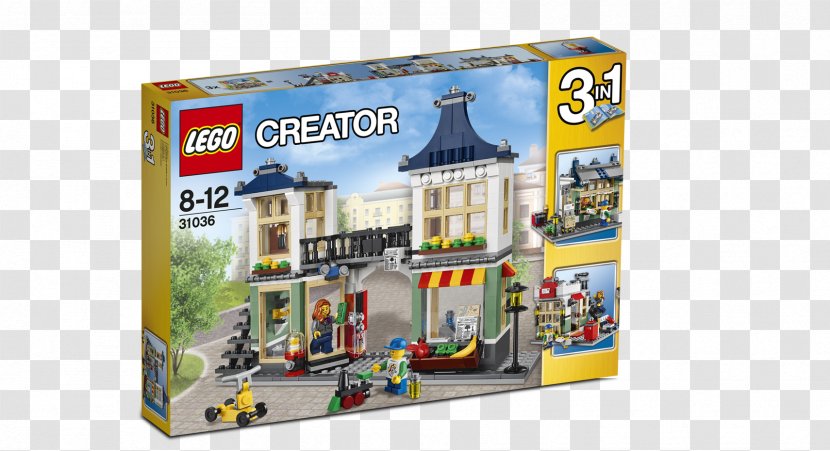Lego Creator LEGO 31036 Toy & Grocery Shop Shopping Transparent PNG