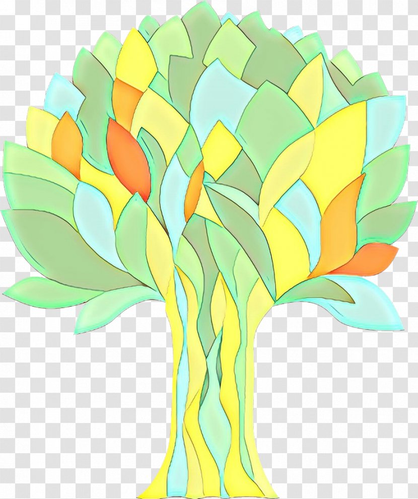 Yellow Cut Flowers Flower Plant Stem - Tulip Wildflower Transparent PNG