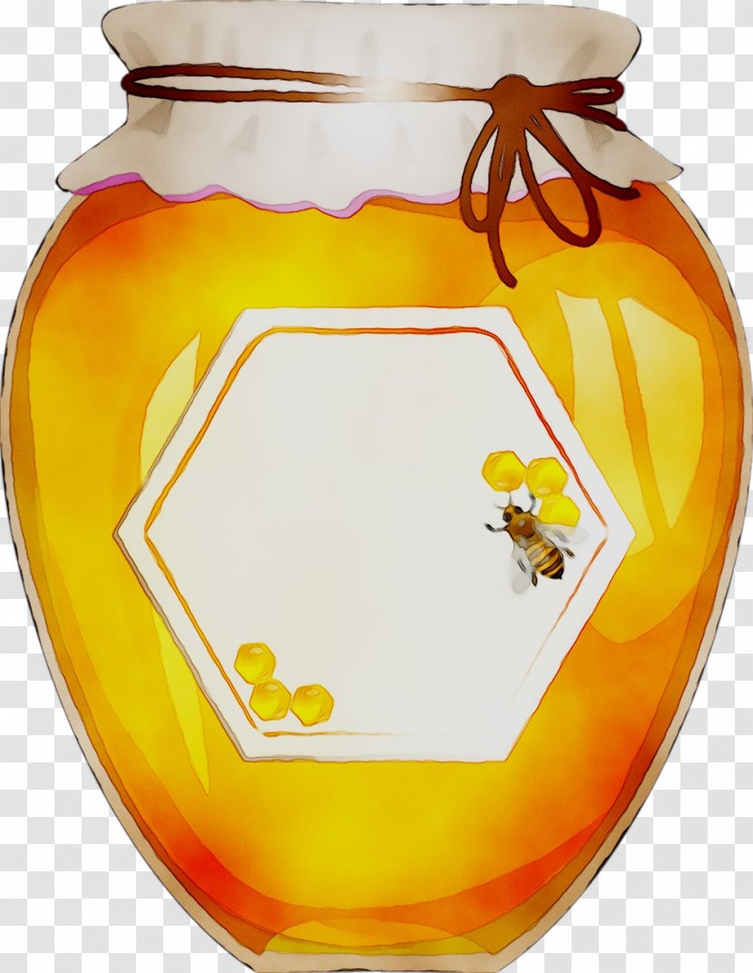 Yellow Vase Honey - Pollinator - Bee Transparent PNG