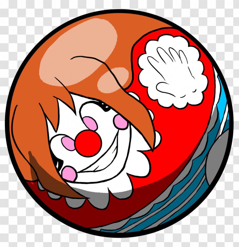 Clown Circus Beach Ball Drawing - Amaluna Transparent PNG