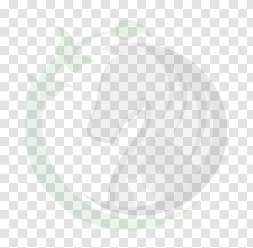 Circle Font - White Transparent PNG