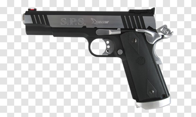 SIG Sauer P230 1911 BB Gun Air - Silhouette - Watercolor Transparent PNG