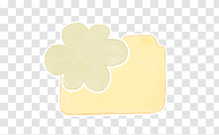 Petal Yellow - Folder Vanilla Cloud Transparent PNG