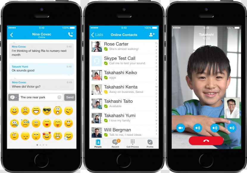 IPhone Skype IOS 7 Android - Multimedia - Viber Transparent PNG