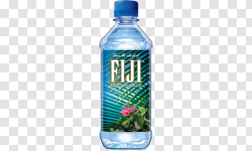 Fiji Water Bottled - Drinking Transparent PNG