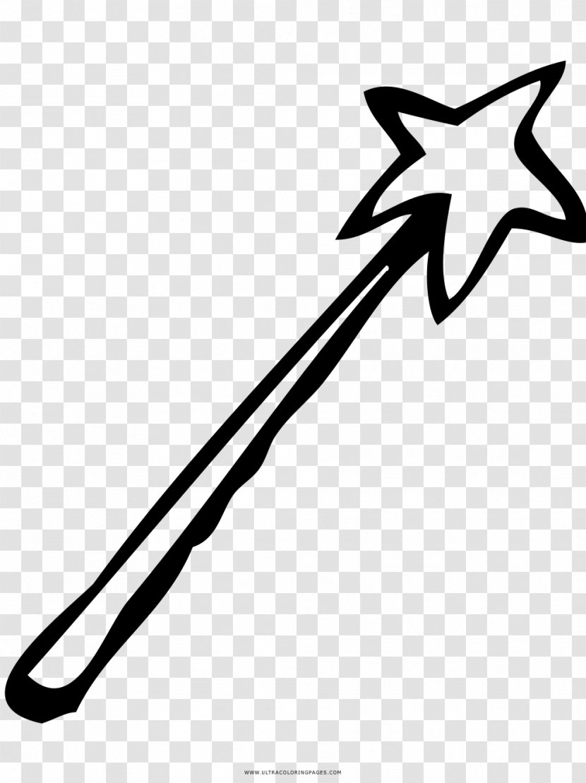 Coloring Book Drawing Wand Line Art Magic - Painting Transparent PNG