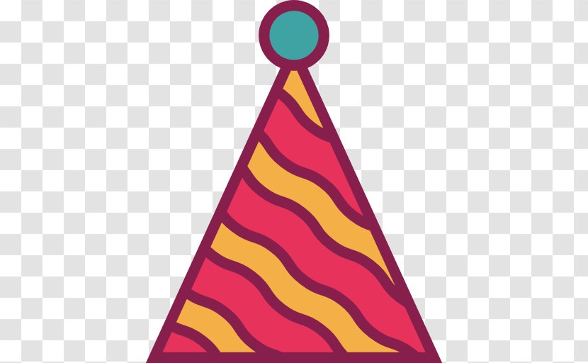 Party Hat Birthday Cake - Triangle Transparent PNG