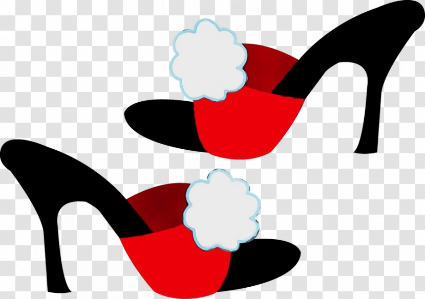 High-heeled Shoe Logo Cartoon Shoe Character Transparent PNG
