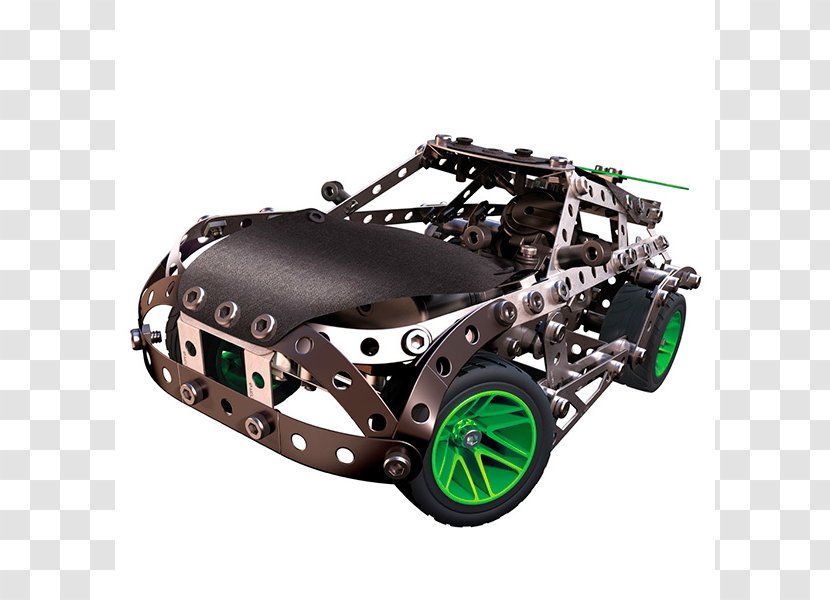 Erector By Meccano Motorized Mountain Rally Vehicle 25 Model Building Set Toy Construction - Spin Master Transparent PNG