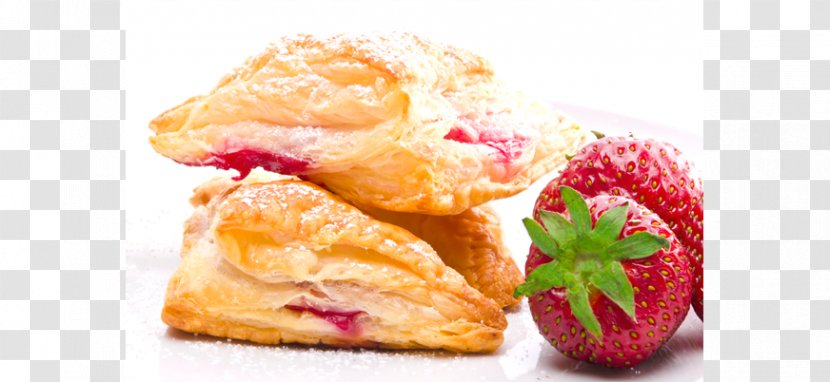 Danish Pastry Puff Cuban Cherry Pie Strawberry Transparent PNG