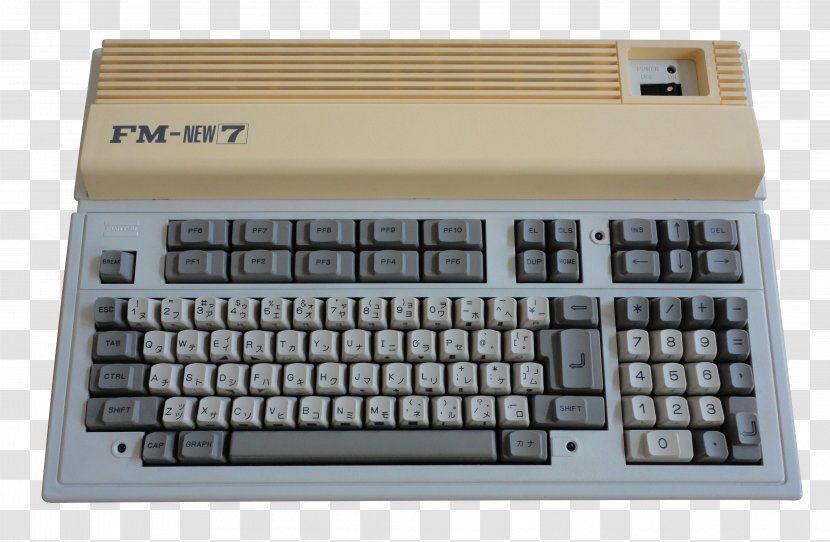 Computer Keyboard Laptop Fujitsu Amiga - Microcontroller Transparent PNG