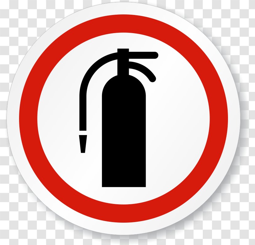 Fire Extinguishers Sign Label Sticker - Material - High Voltage Line Transparent PNG