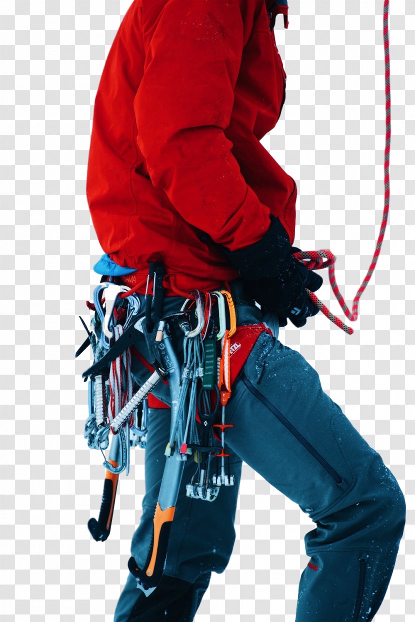 Ice Climbing Rock-climbing Equipment Mountaineering Harnesses - Harness - Mount Everest Transparent PNG