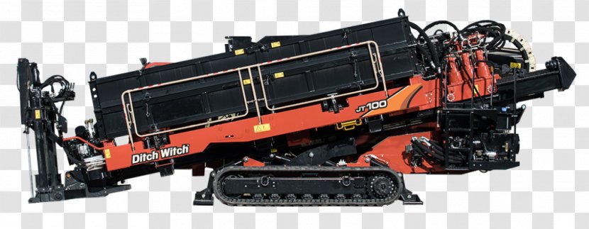 Ditch Witch United Kingdom Directional Boring Train Machine - Drilling - Backhoe Transparent PNG