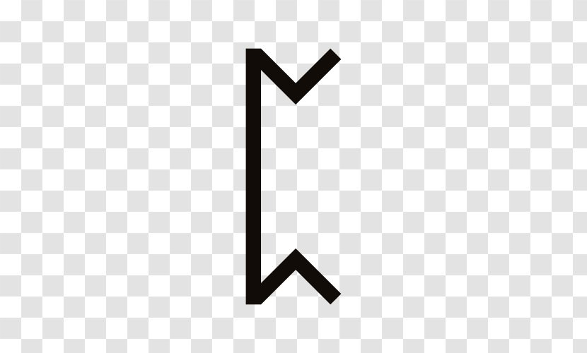 The New Book Of Runes Set Peorð Meaning Rune Cards - Mannaz - Ja Jera Transparent PNG