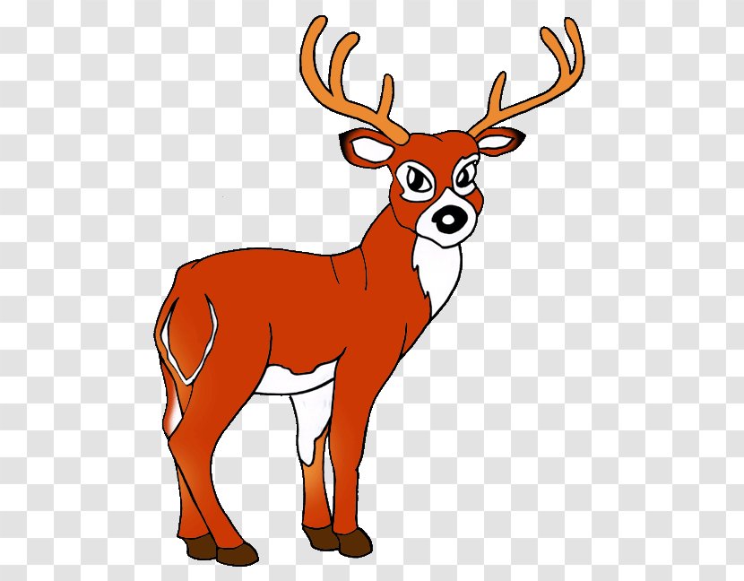 Elk White-tailed Deer Clip Art - Blog - Red Transparent PNG