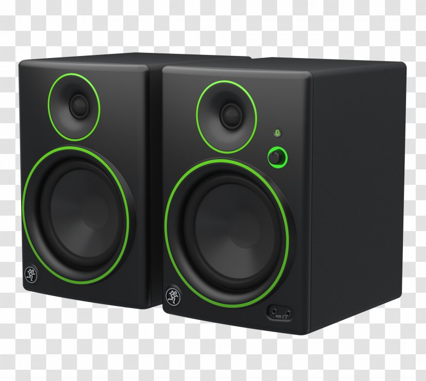 Mackie Studio Monitor Loudspeaker Computer Speakers Audio - Watercolor Transparent PNG