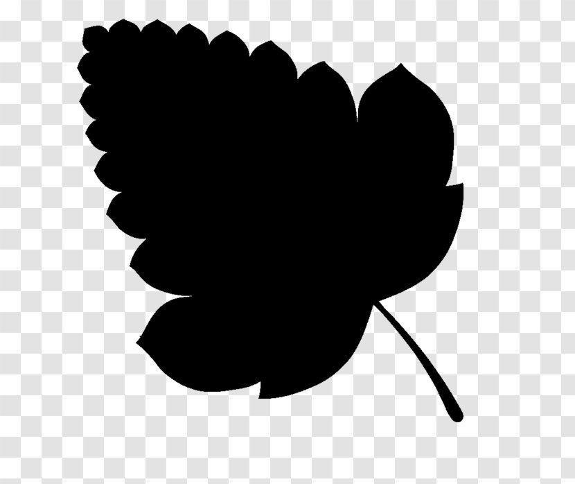 Clip Art Silhouette Desktop Wallpaper Leaf Computer - Flowering Plant - Black M Transparent PNG