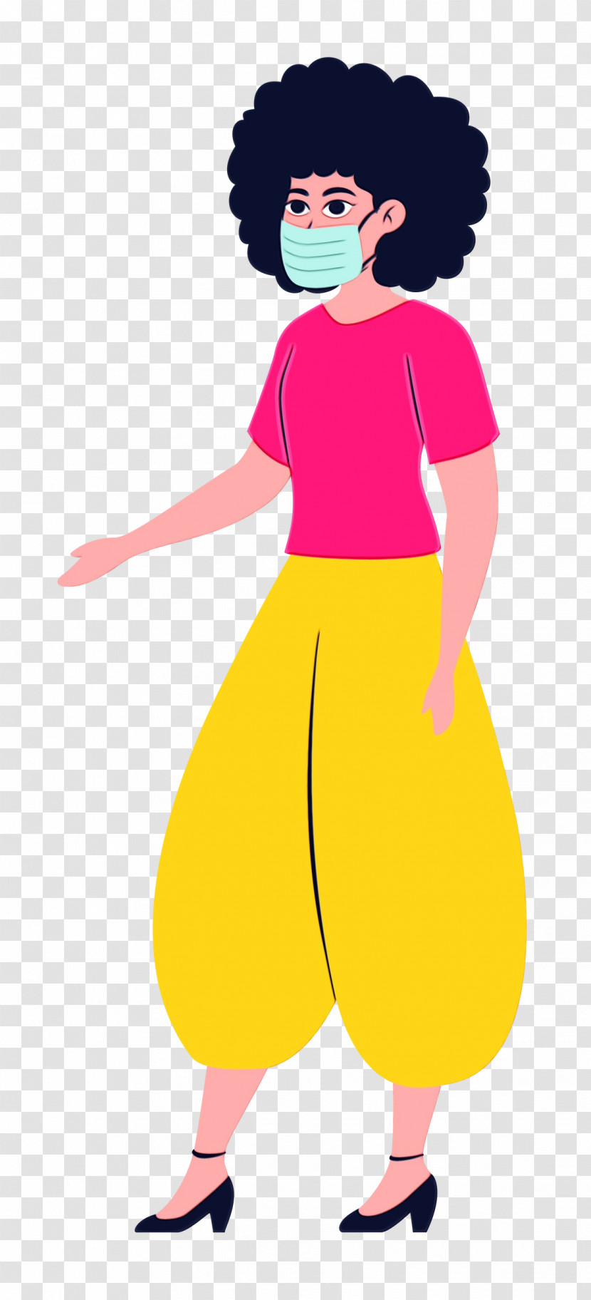 Cartoon Costume Character Yellow Happiness Transparent PNG
